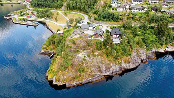 Otnes Sør from above